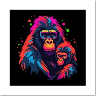 Gorilla Mothers Day Posters and Art